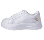 Sneakers - Golden rose - Hvide sneakers med guld rose